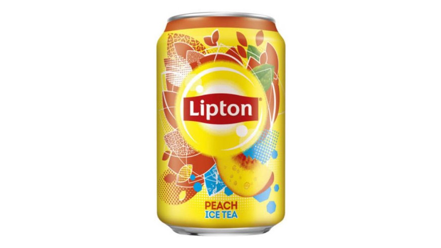 Lipton ledový čaj plech 330ml broskev