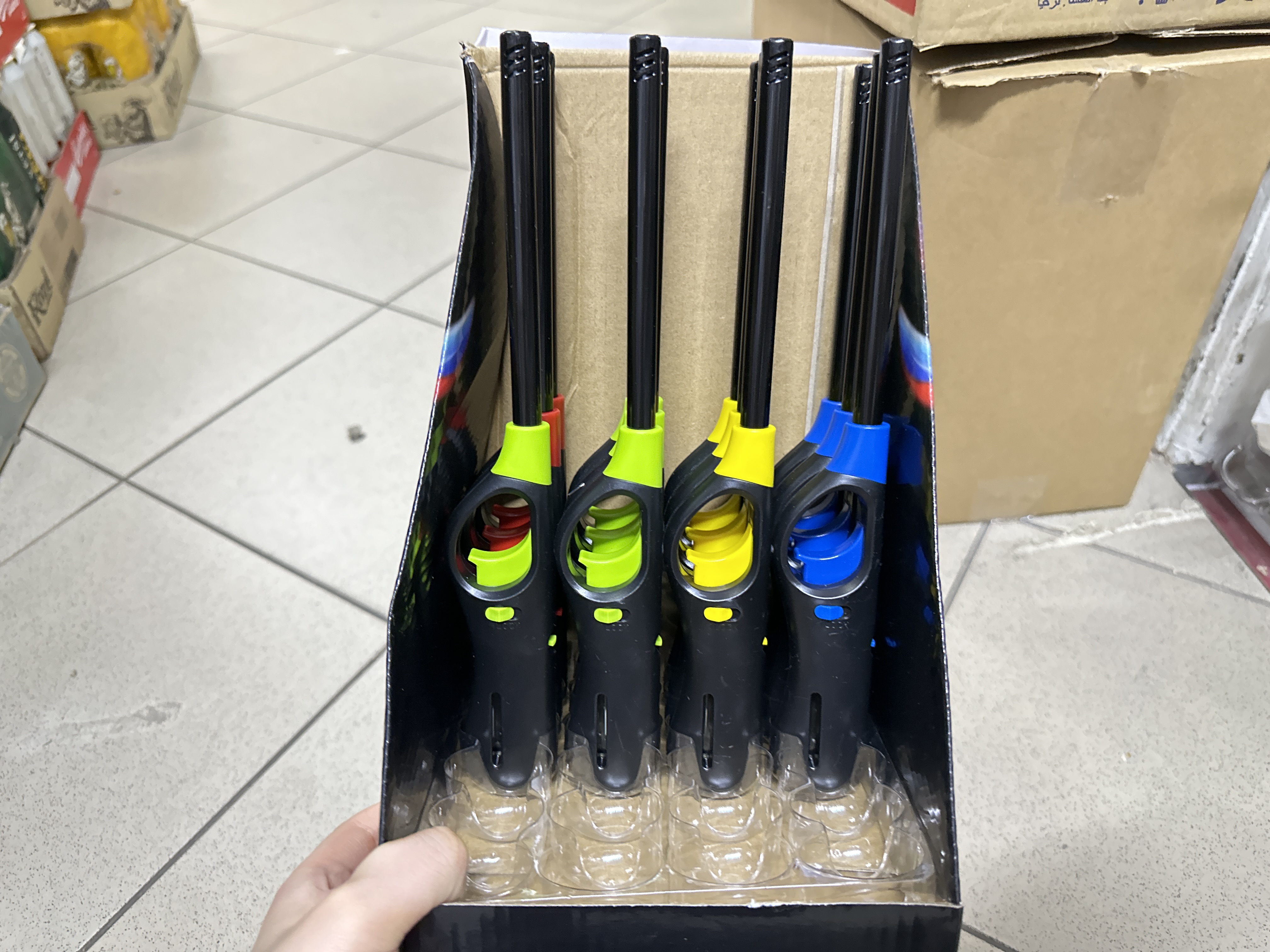 ZAPALOVAČ TURBO dlouhý 26cm 1ks
