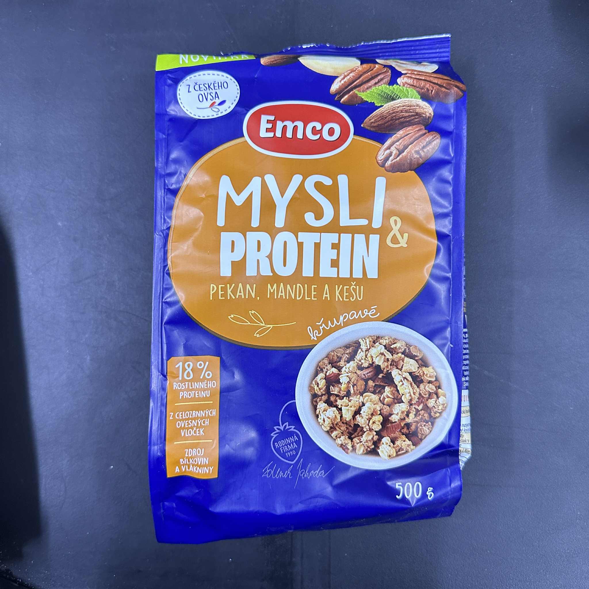 Emco Mysli proteinové pekan/mandle/kešu 500g