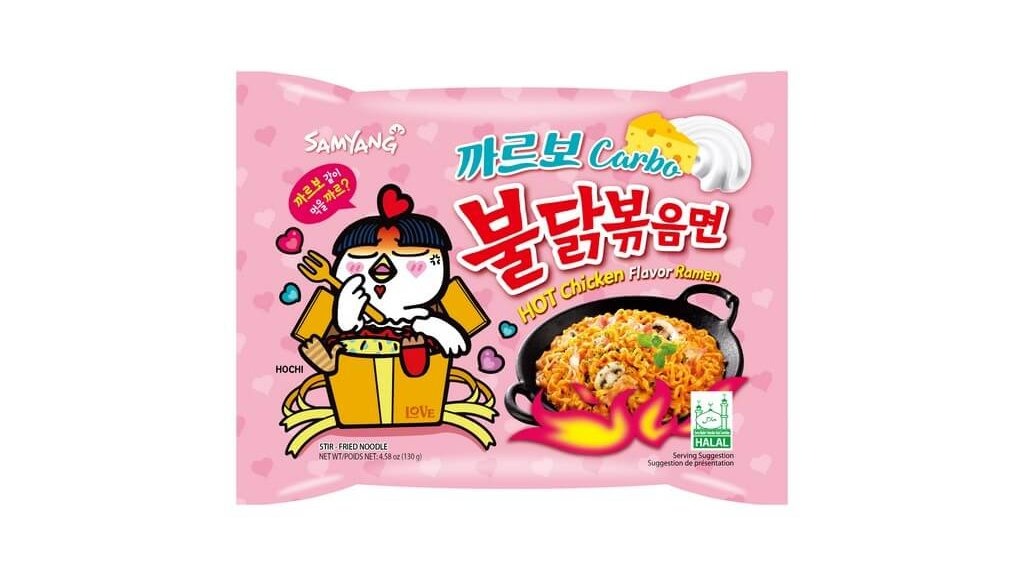 Sam Yang nudle hot chicken carbo 130g