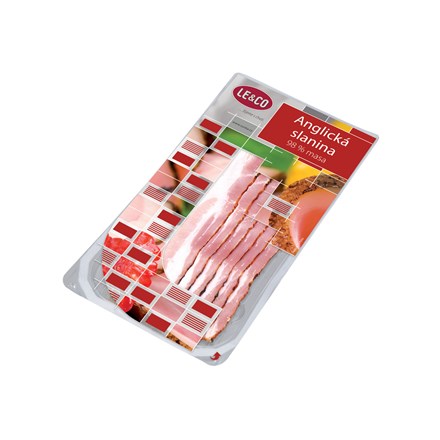 Le&Co Anglická slanina speciál 96% plátky 100g