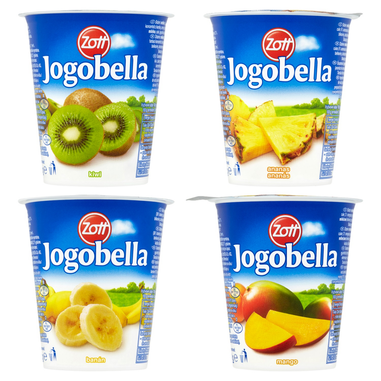 Zott JogobellaJogurt Exotic 2,8 % tuku 150g /1ks