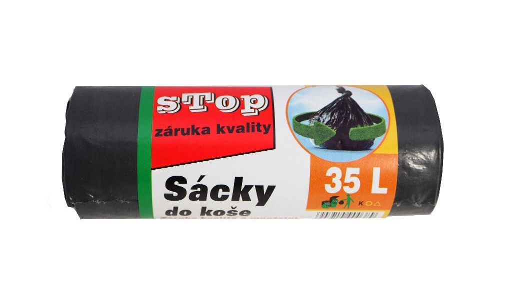 STOP Pytle do koše 35L  - Extra pevné