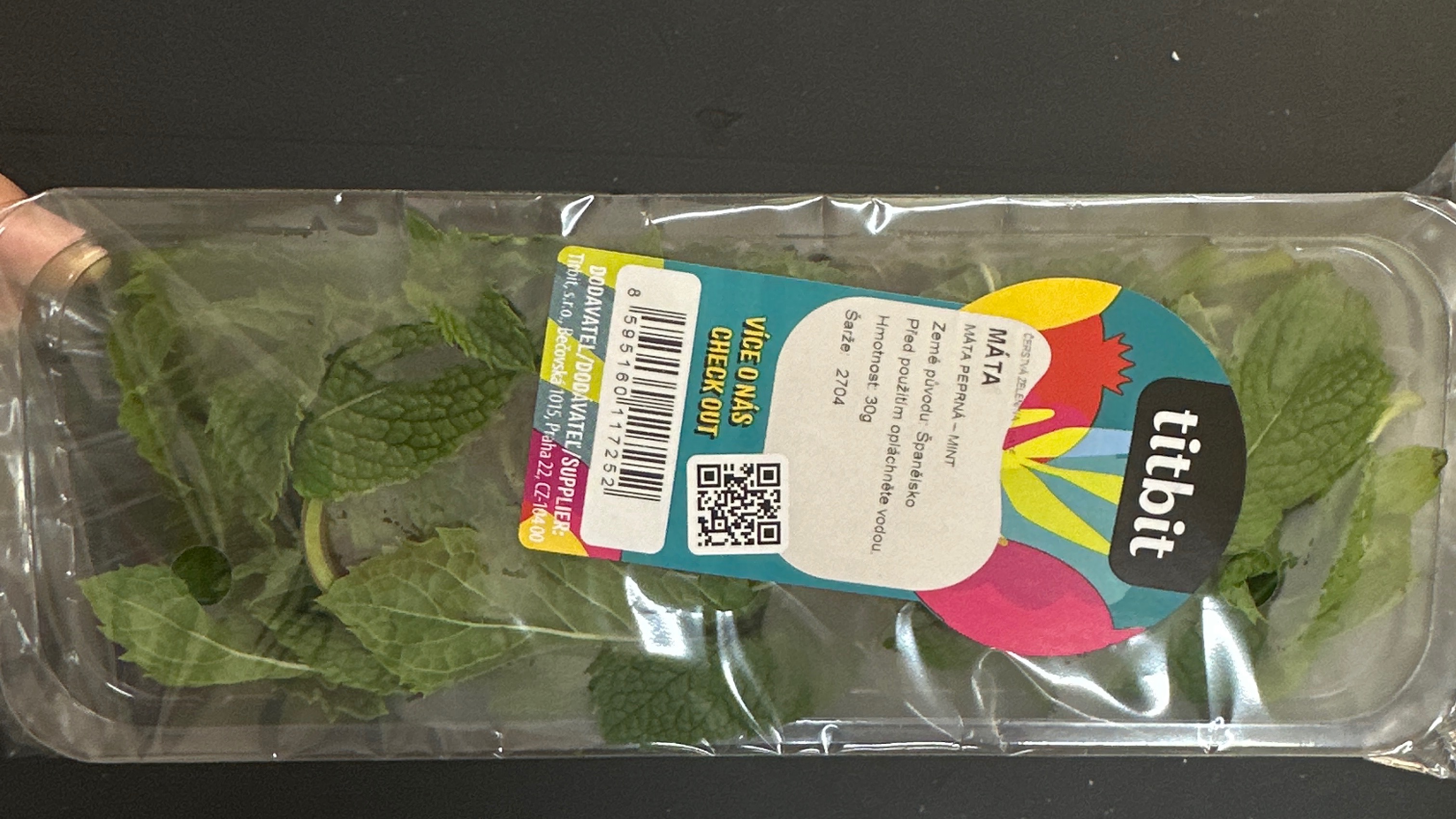Máta peprná -mint 50g
