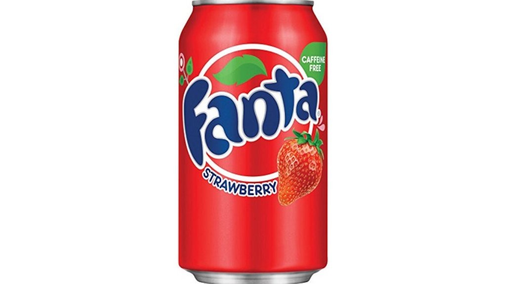 Fanta Strawberry USA plech 355 ml