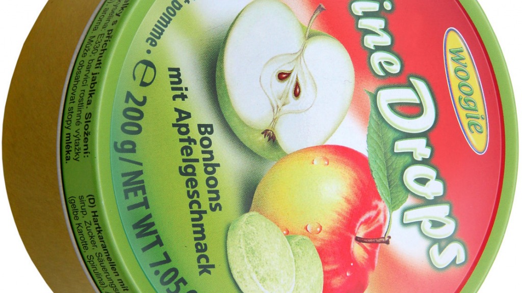 Woogie fine drops jablko 200g