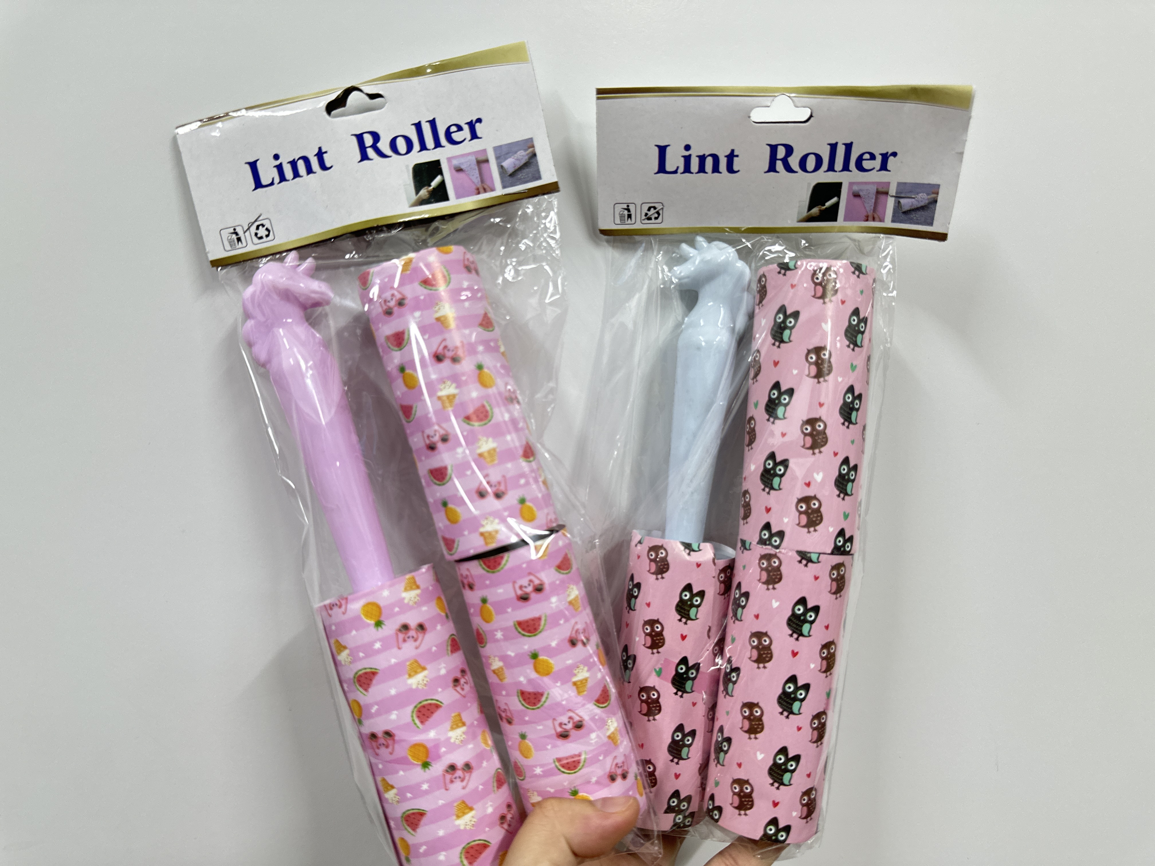 Oboustranná čisticí váleček na textil 1sada