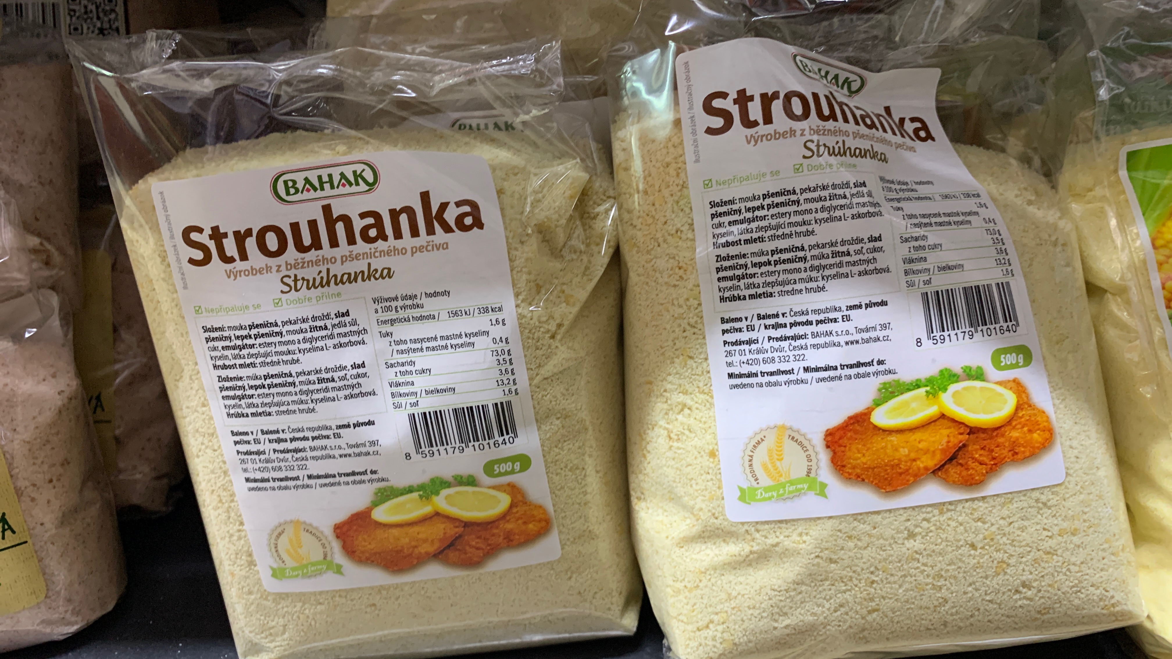 BAHAK strouhanka z pečiva 500g