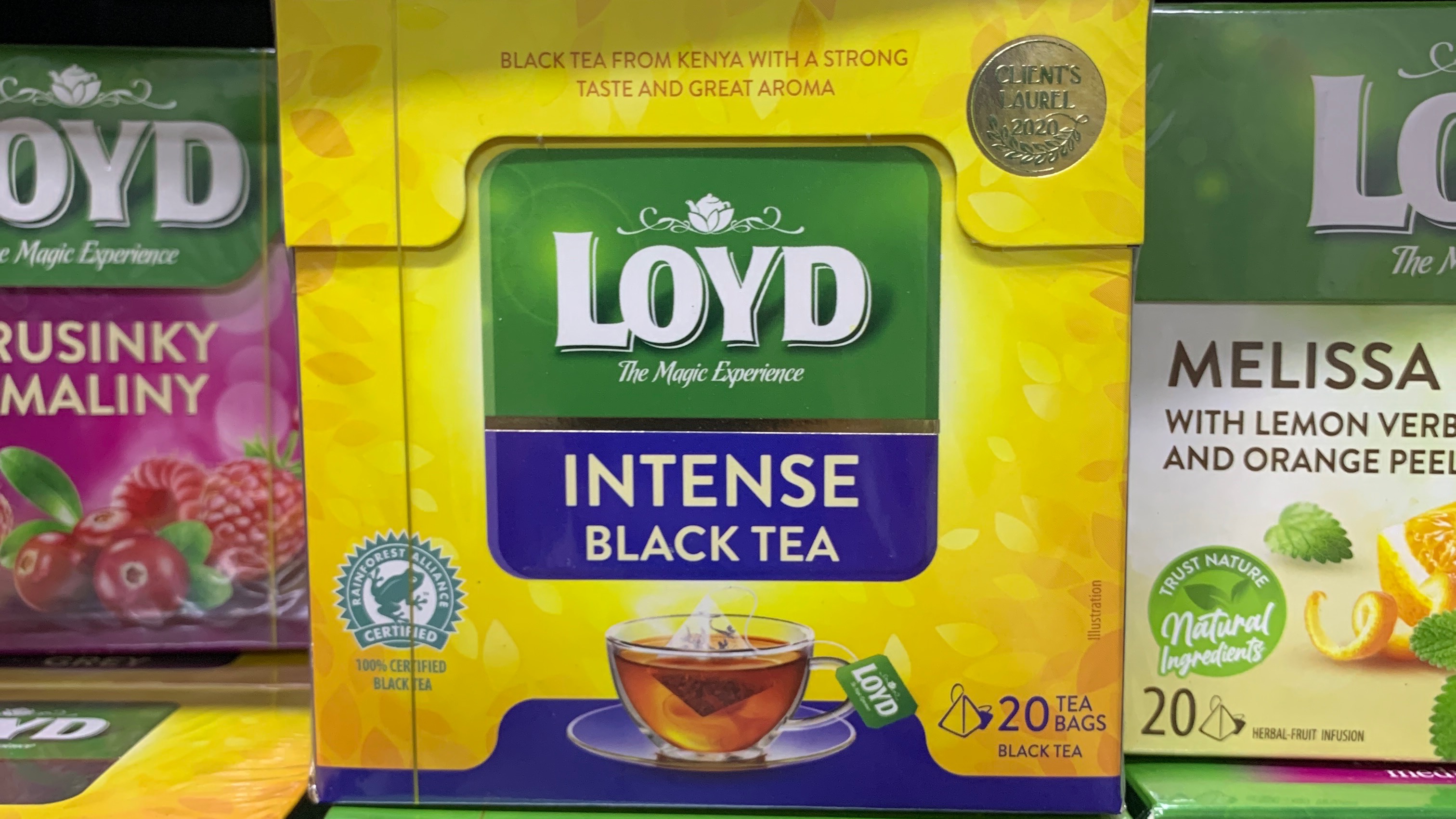 Loyd Intense Černý čaj 40g (20ks)