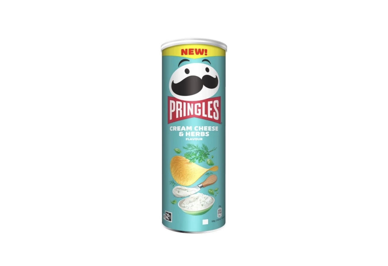 Pringles Cream Cheese & Herbs 165g