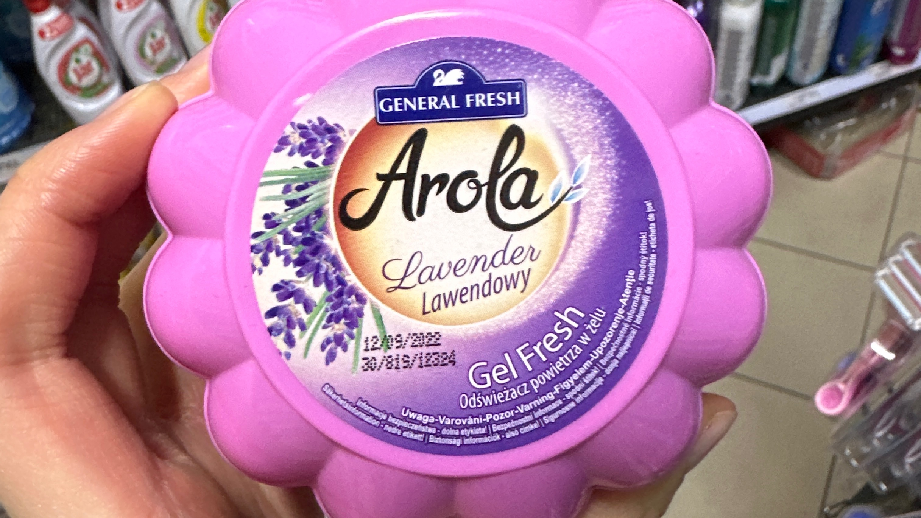 Gel Fresh gelový osvěžovač 150g Lavender
