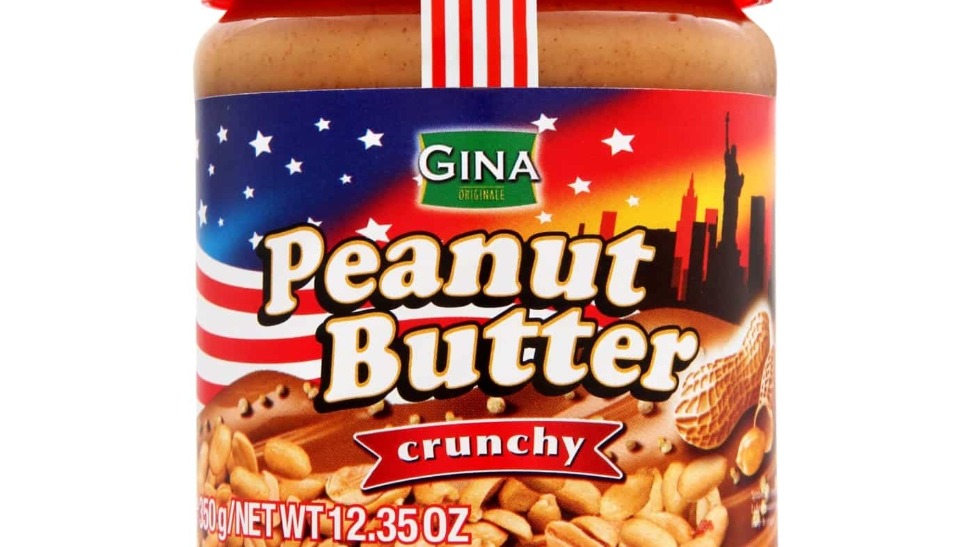 Arašídové máslo crunchy GINA 370 g