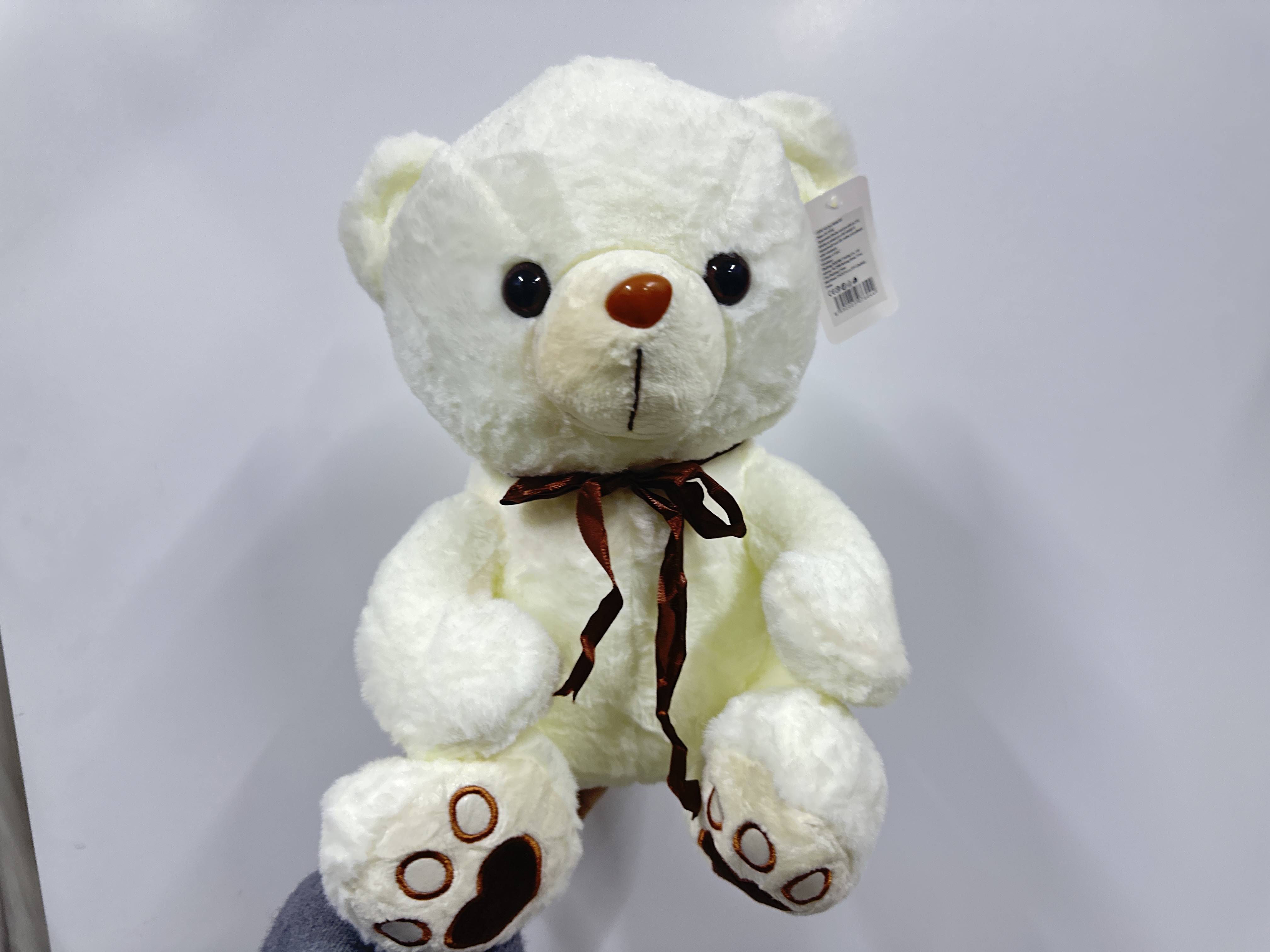 Plyšový medvídek 25cm /1 ks bílý