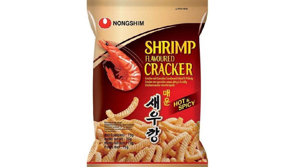 Nong Shim chipsy krevetové pálivé 75g (BIM BIM HQ)