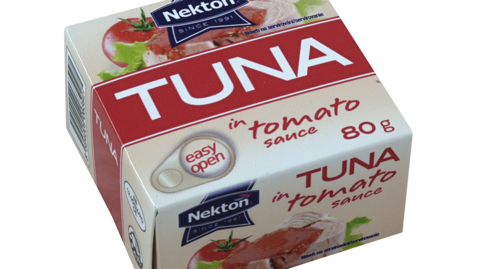 Nekton tuňák v rajčatové omáčce 80g