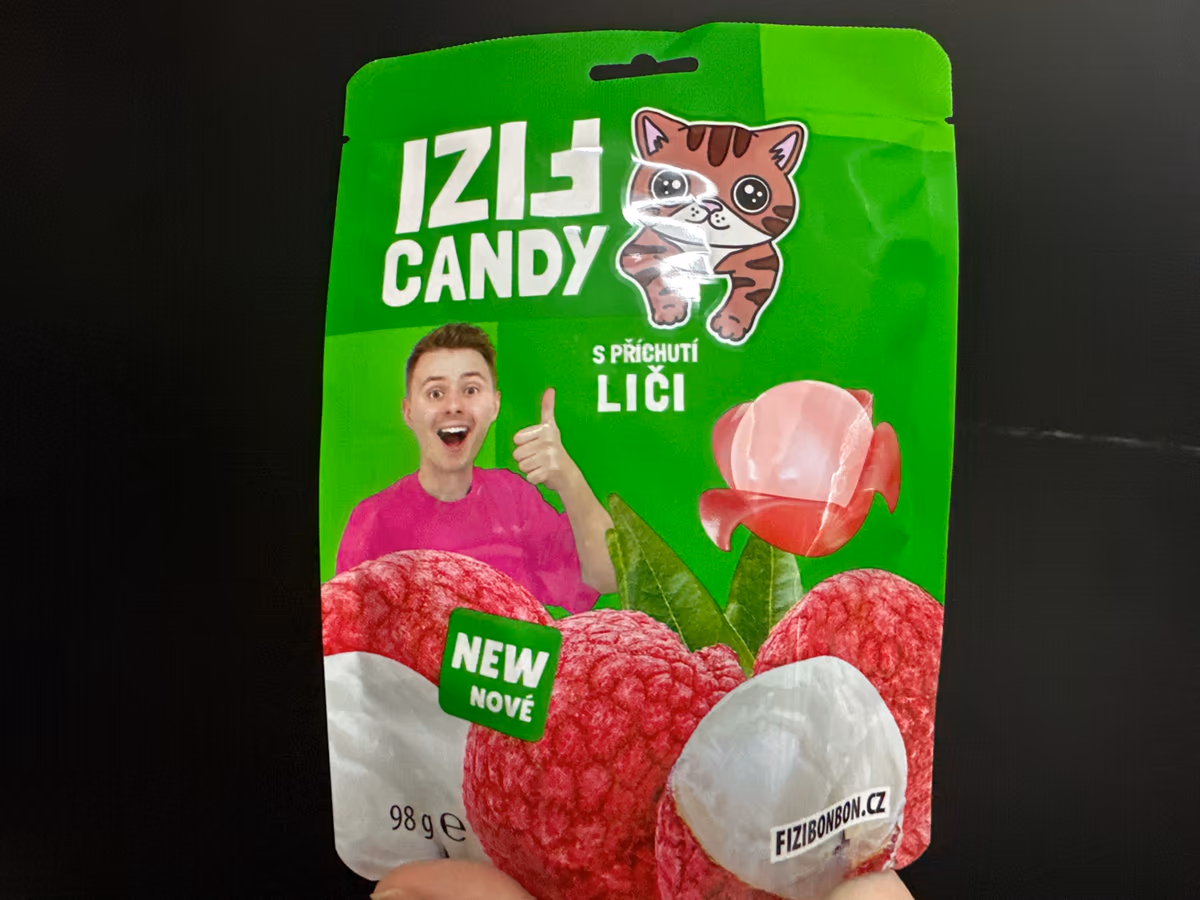 Fizi Juicy Bonbóny - Liči 98g