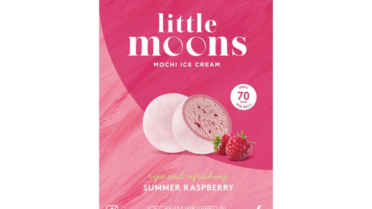 Little Moons Mochi Ice Cream Raspberry 6ks 192g