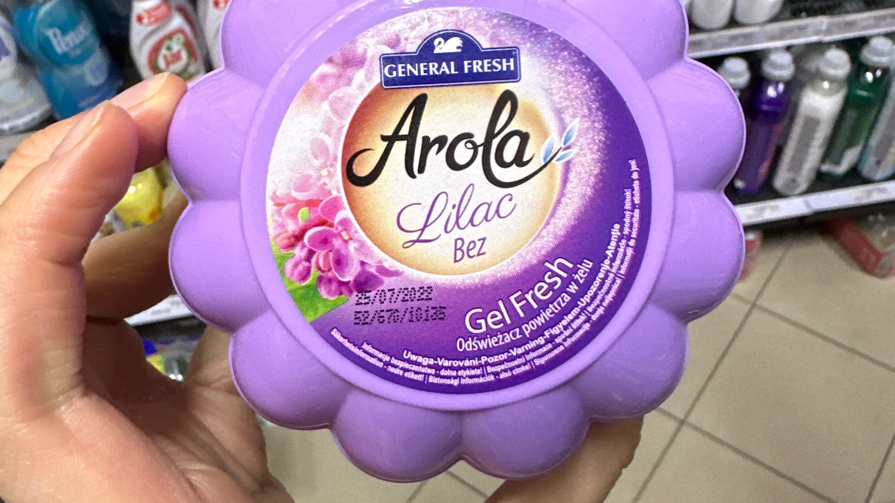 Gel fresh WC LiLac 150g