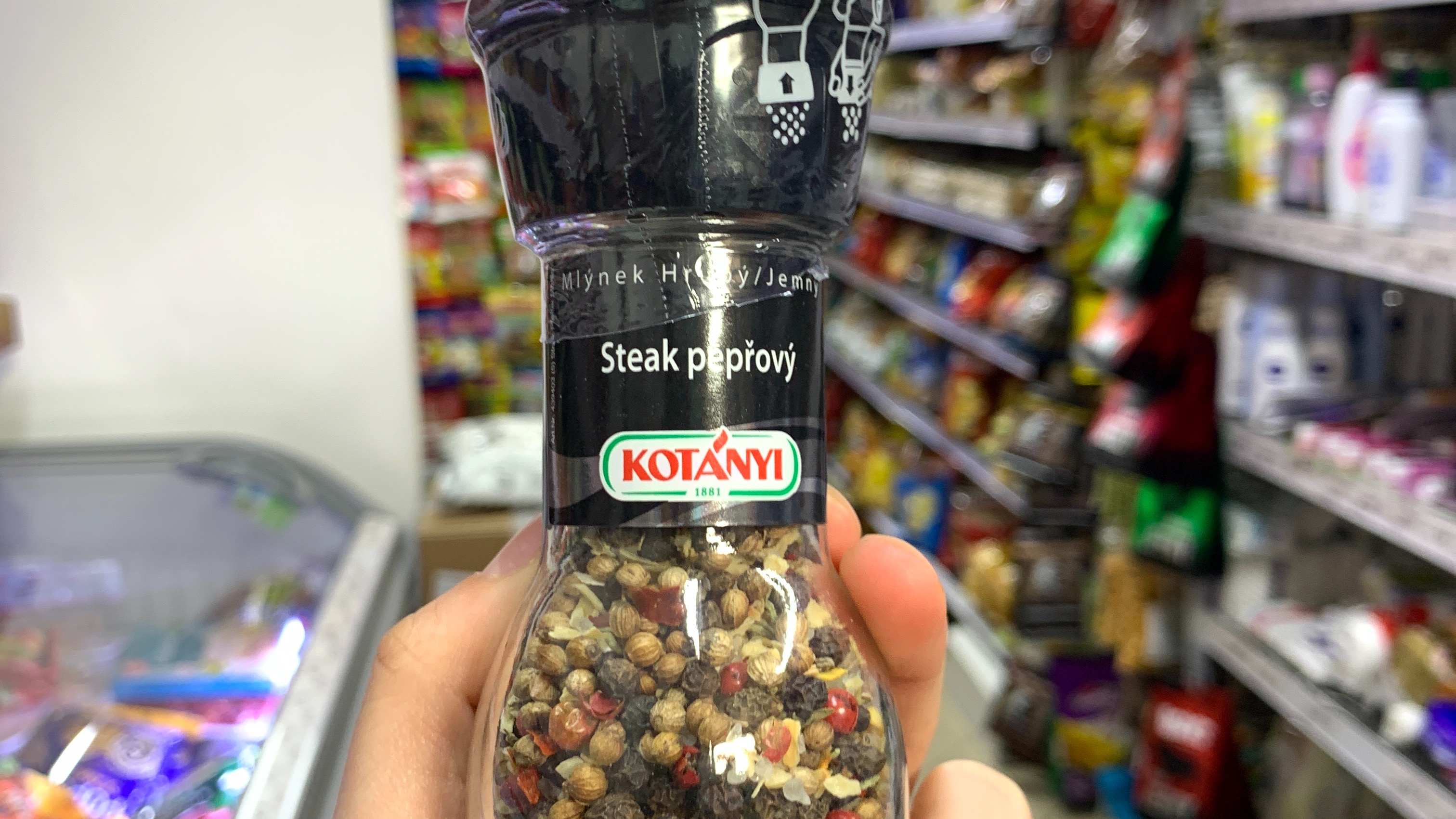 Kotányi mlýnek steak pepřový 45g