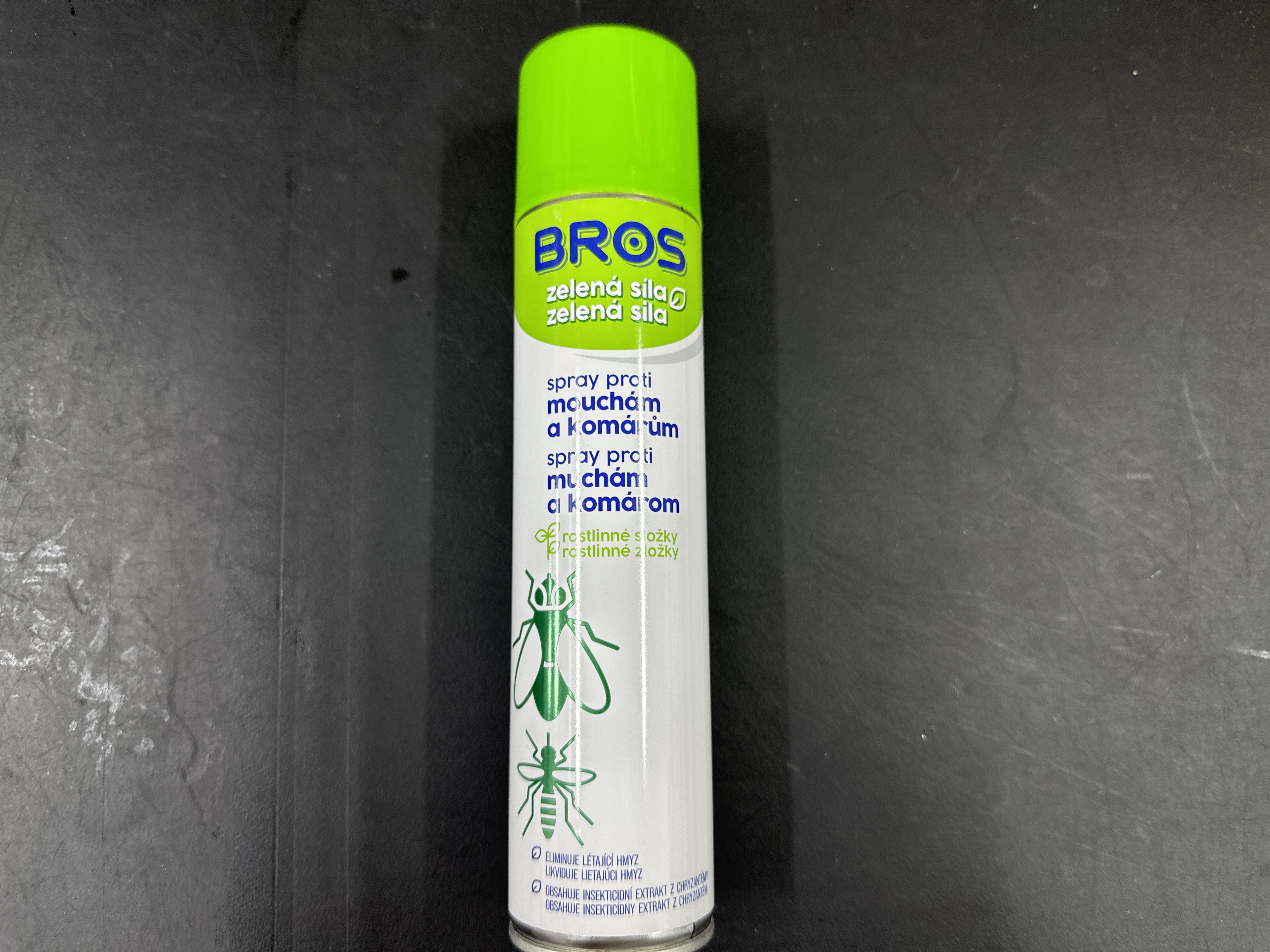 Bros zelená síla spray proti hmyzu moucha+komár 300ML