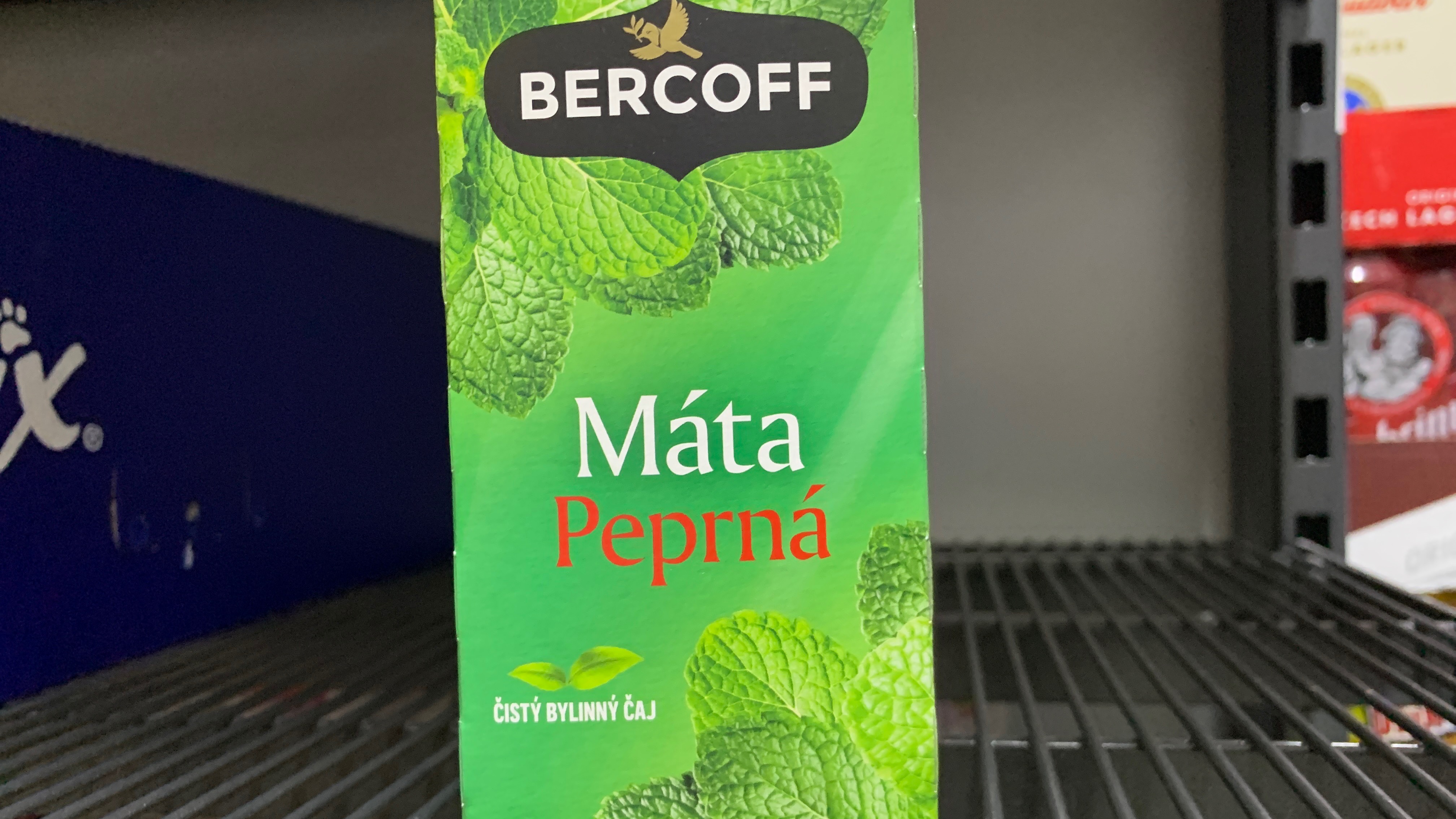 Bercoff  bylinný čaj máta peprná @15x2g