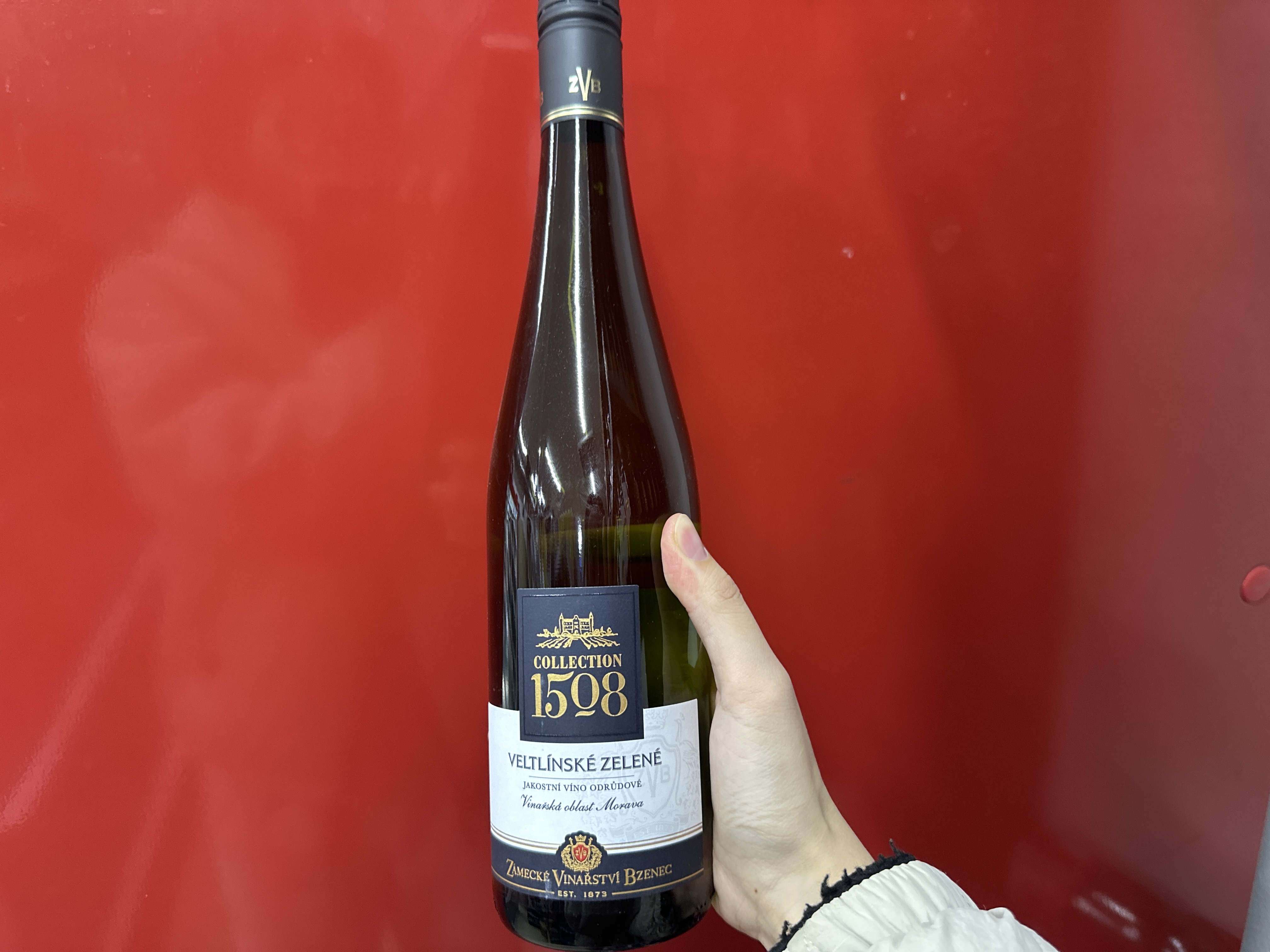 COLLECTION 1508 Veltlínské zelené suché pozdní sběr 750 ml