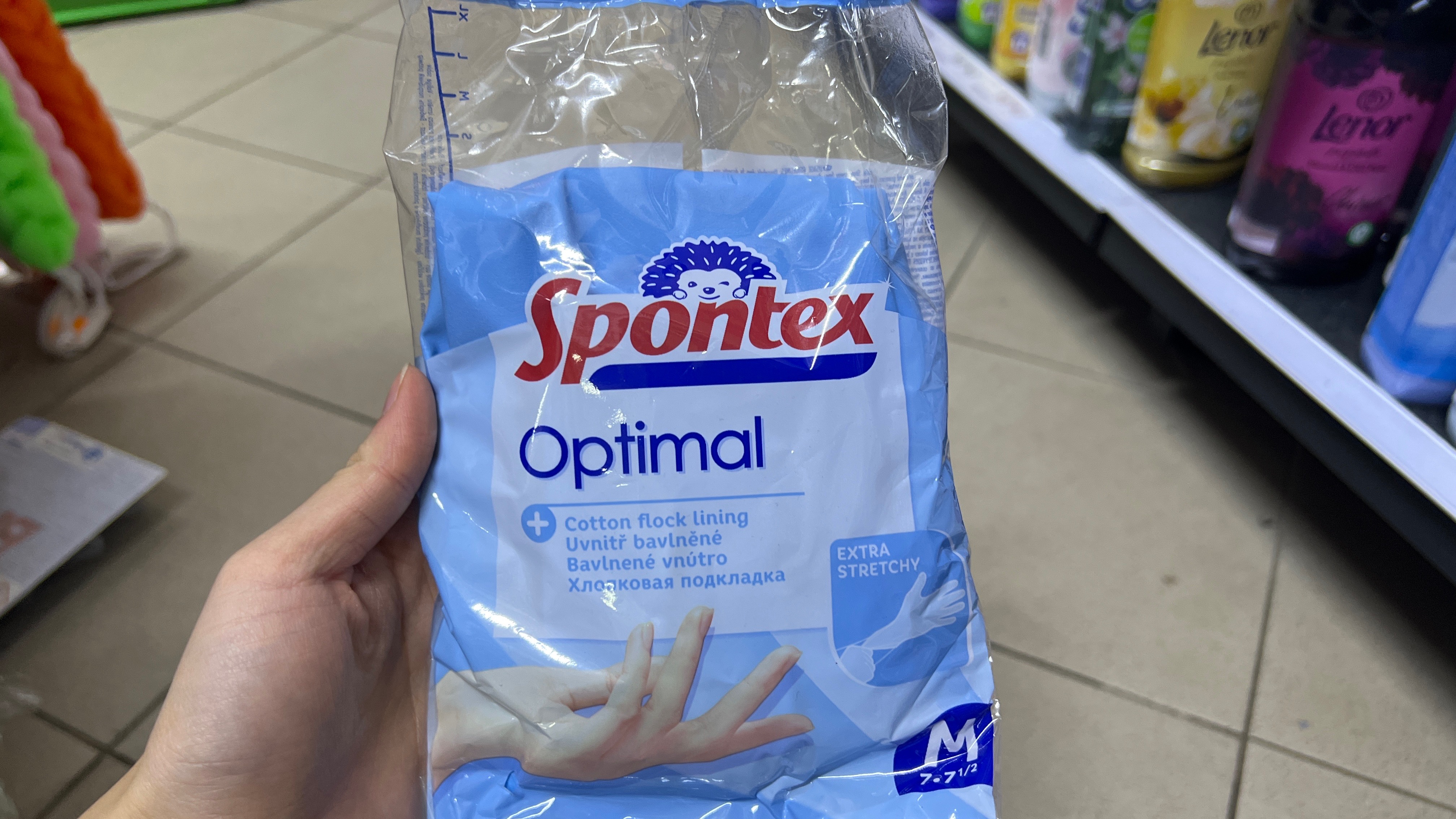 Spontex rukavice vel M