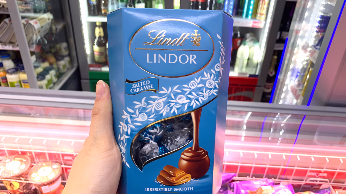 Lindt lindor salted caramel 200g