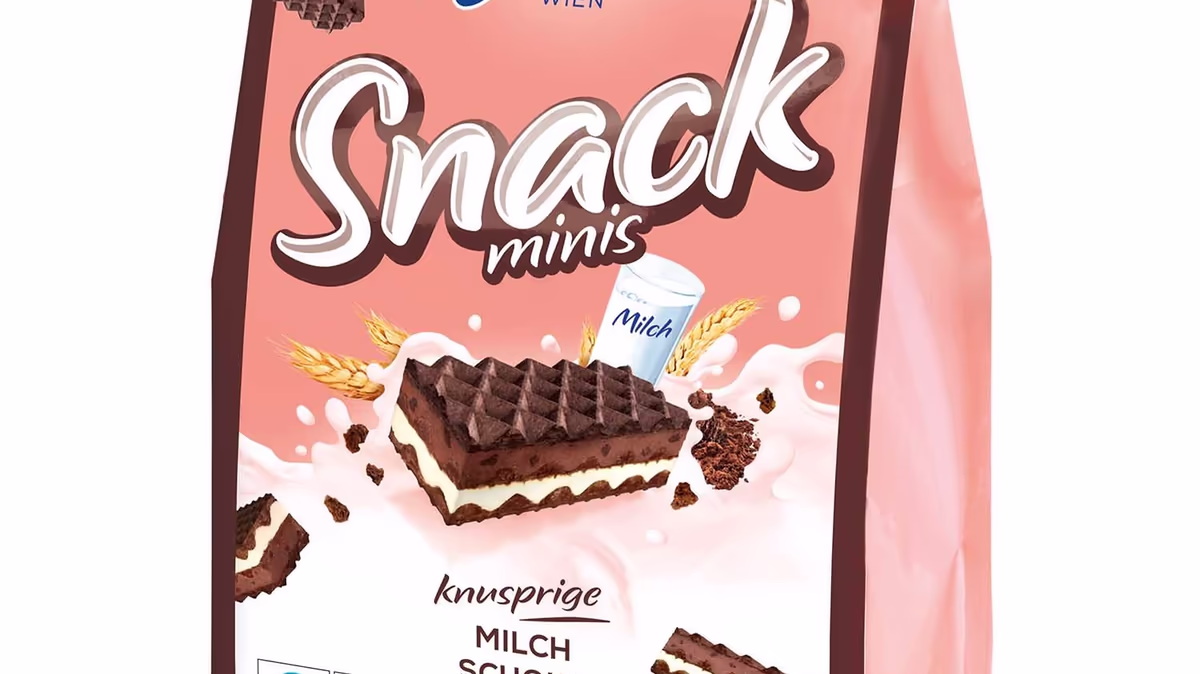 Manner Snack Minis Milk-Chocolate 300g