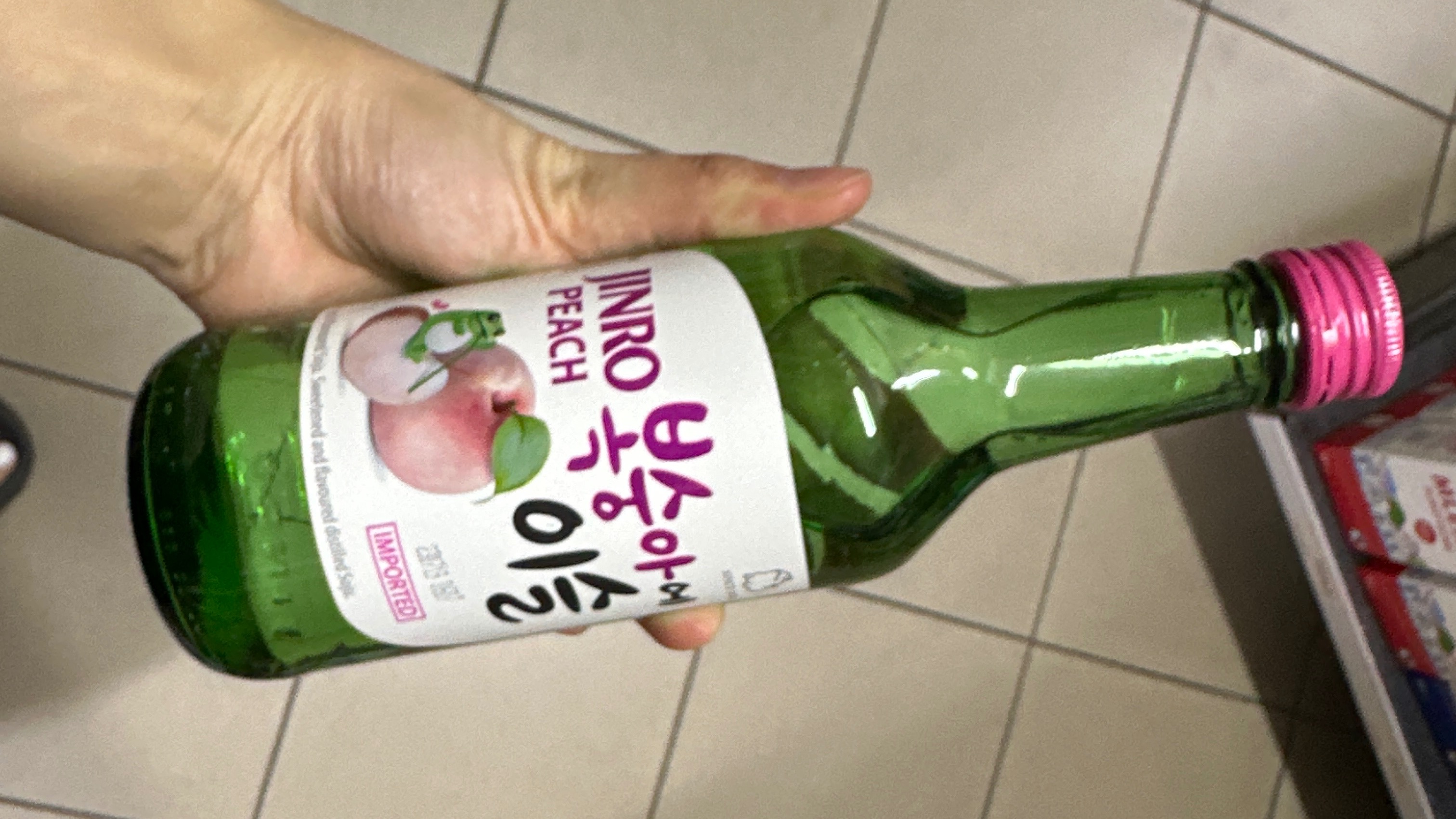 Jinro Soju 12% Broskev 360ml