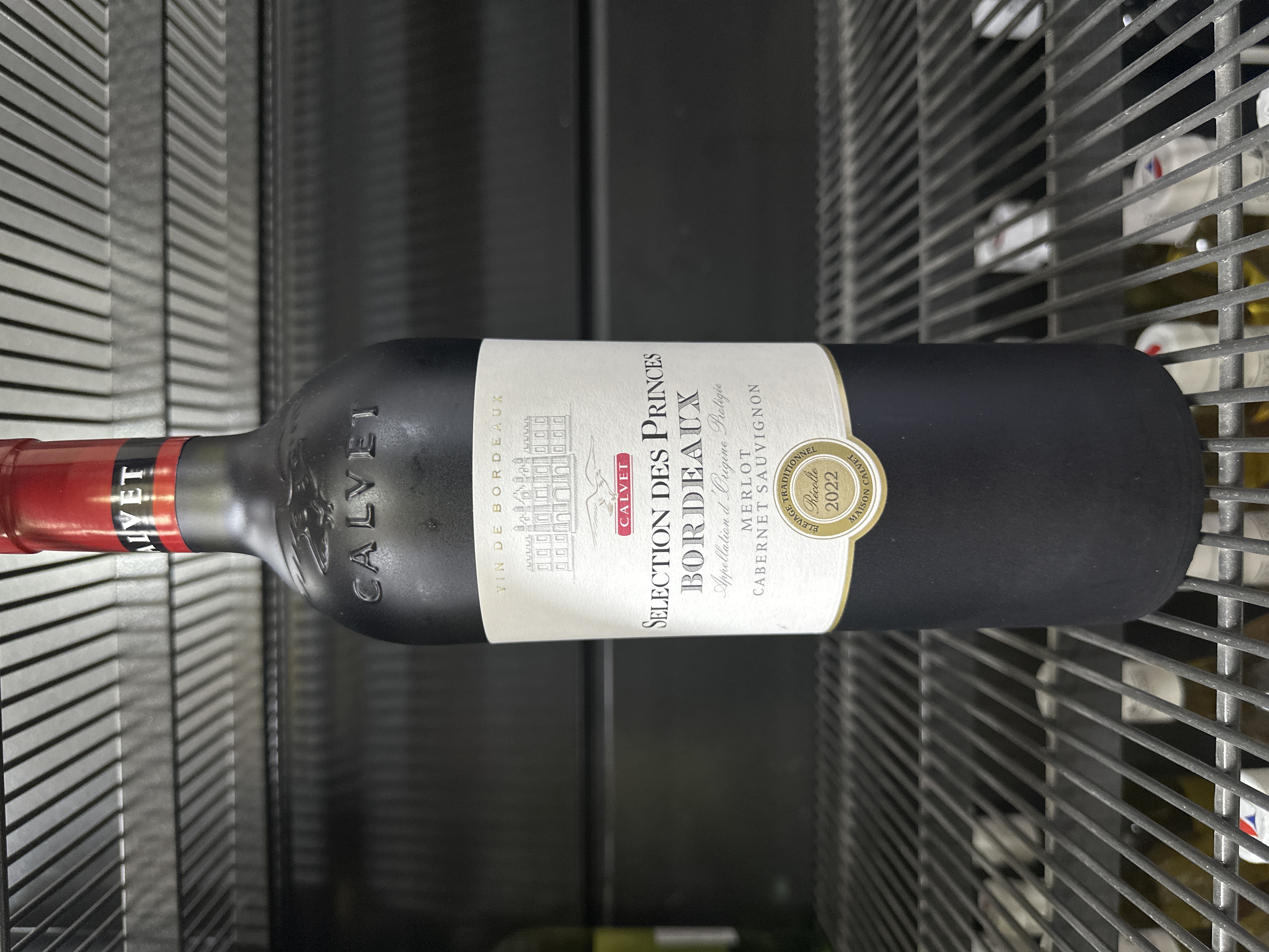 Calvet Selection Des Princes Bordeaux merlot cabernet sau.0,75l 14.5%