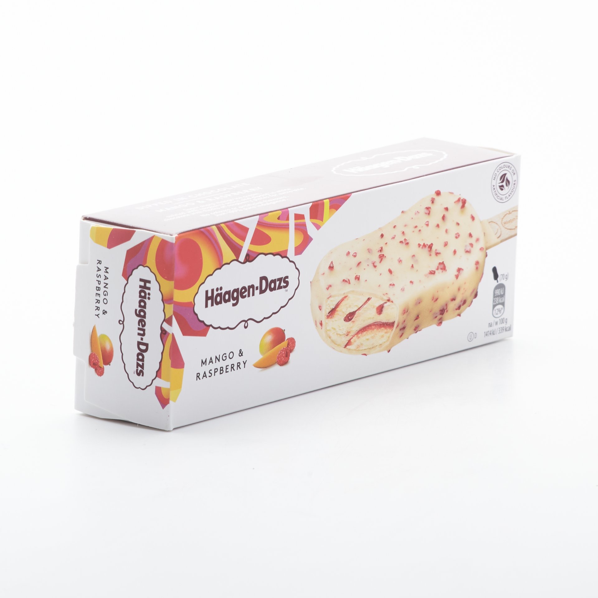 Häagen-Dazs Zmrzlina mango & malina nanuk 80 ml