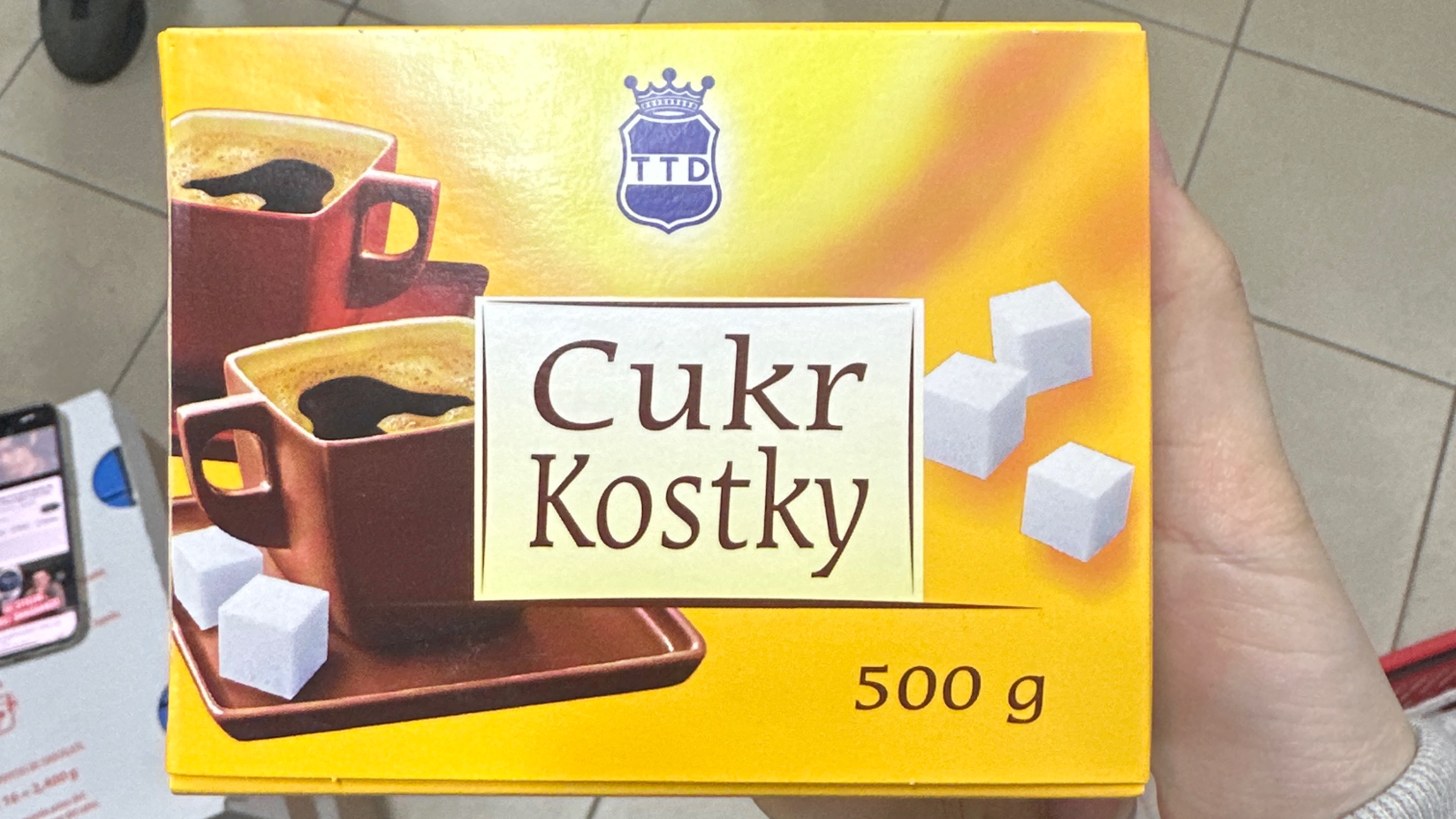 TTD Cukr kostky 500g