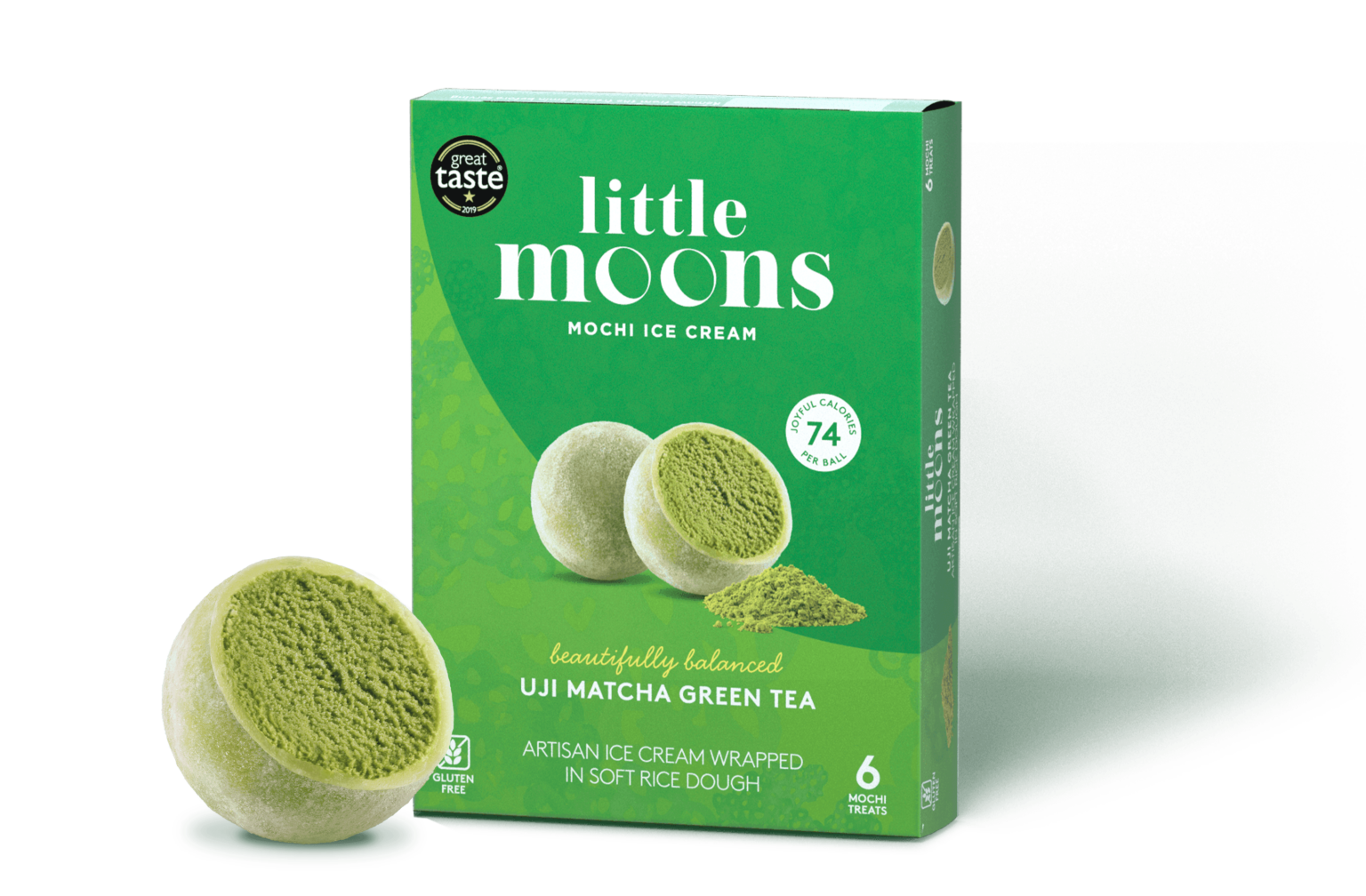 Little Moon Matcha Green Tea Mochi zmzrlina 192g