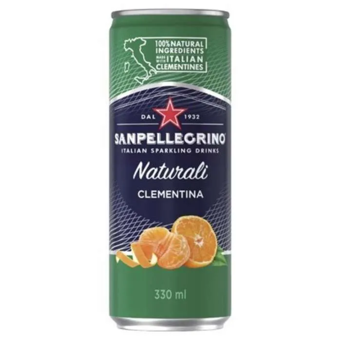 SanPellegrino mandarinka plech 0,33l