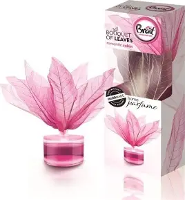 Brait dekorativní difuzér  Leaves Romantic Ruby 50ml