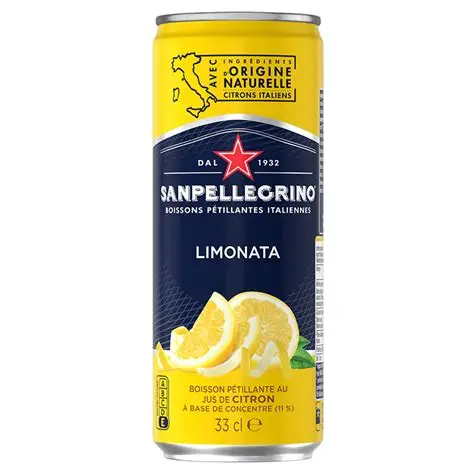 Sanpellegrino Limonata (citron), plech, 0,33l