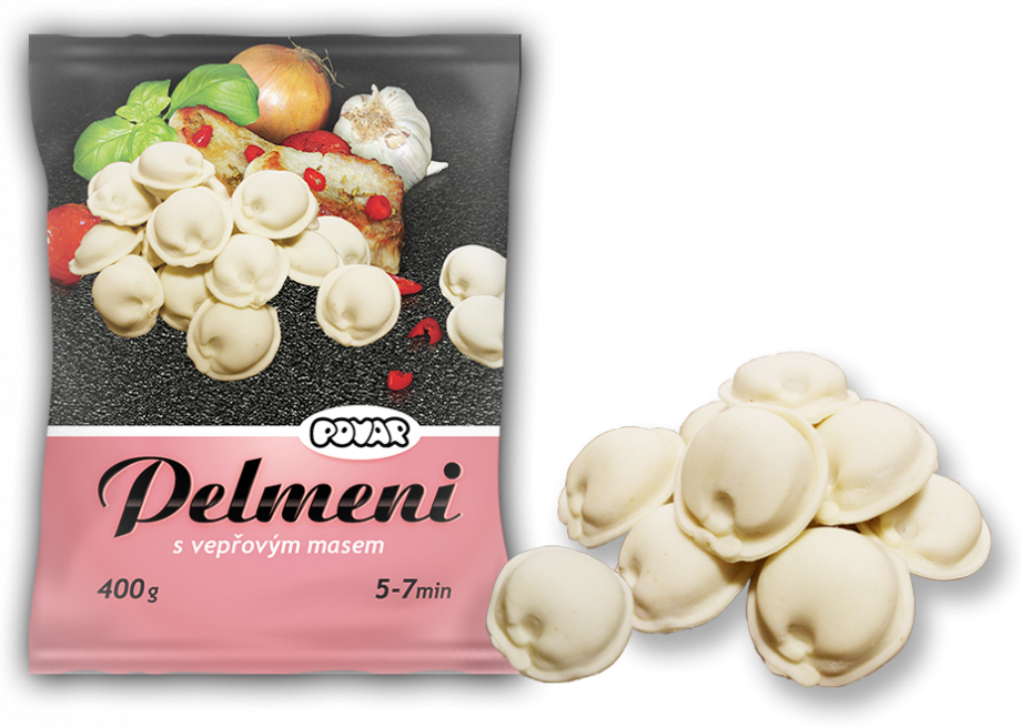 Povar Pelmeni s vepřovým masem 400 g