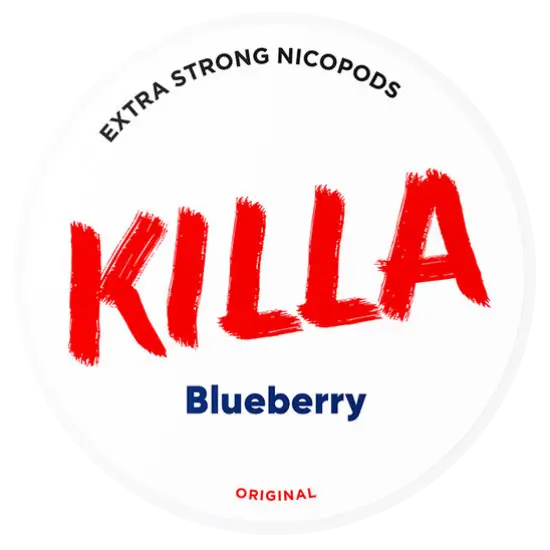 K18+ KILLA BLUEBERRY nikotinové sáčky