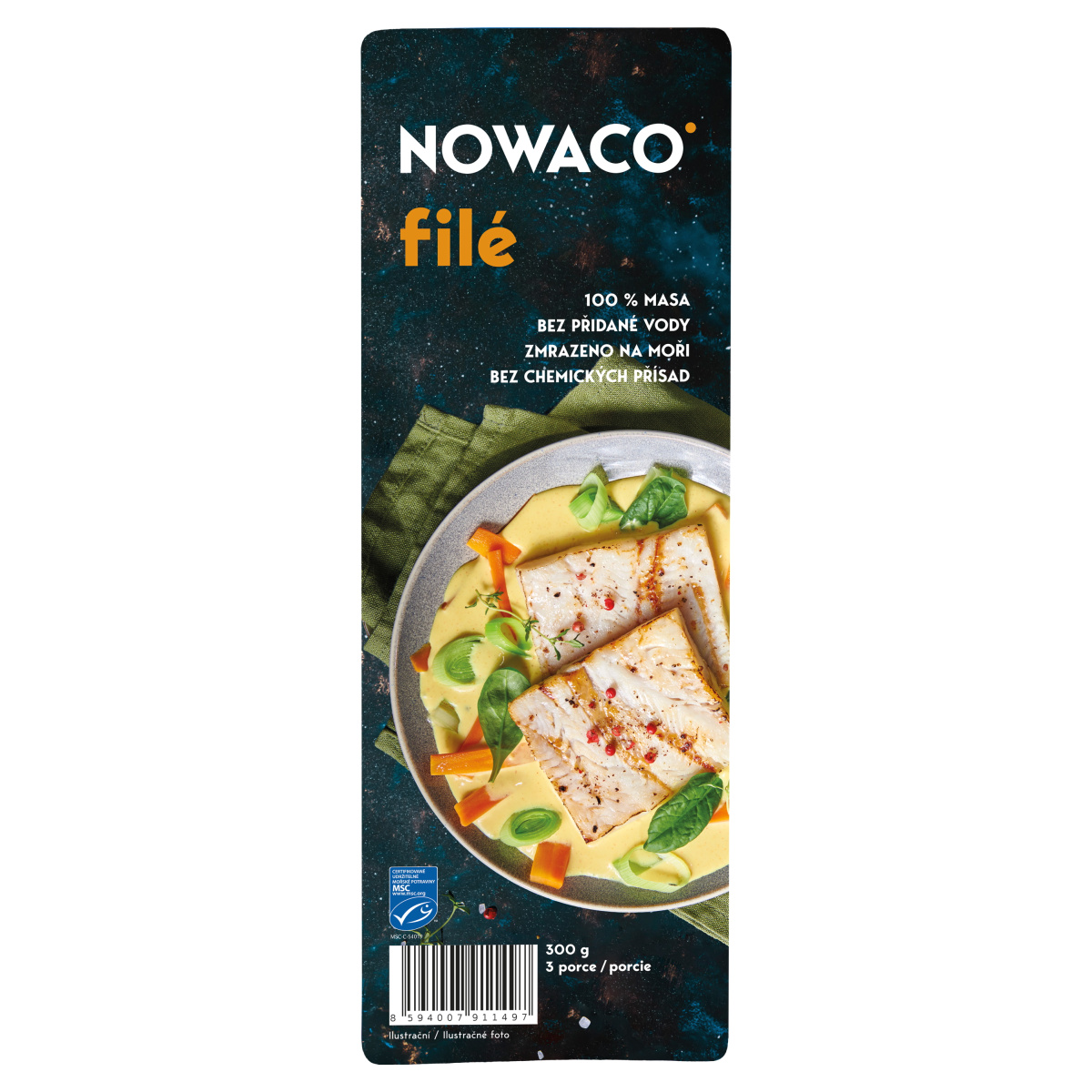 Nowaco Filé z Aljašky 300g+100g zdarma