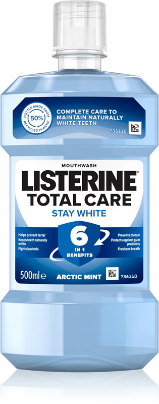 Listerine ústní voda stay white 500ML