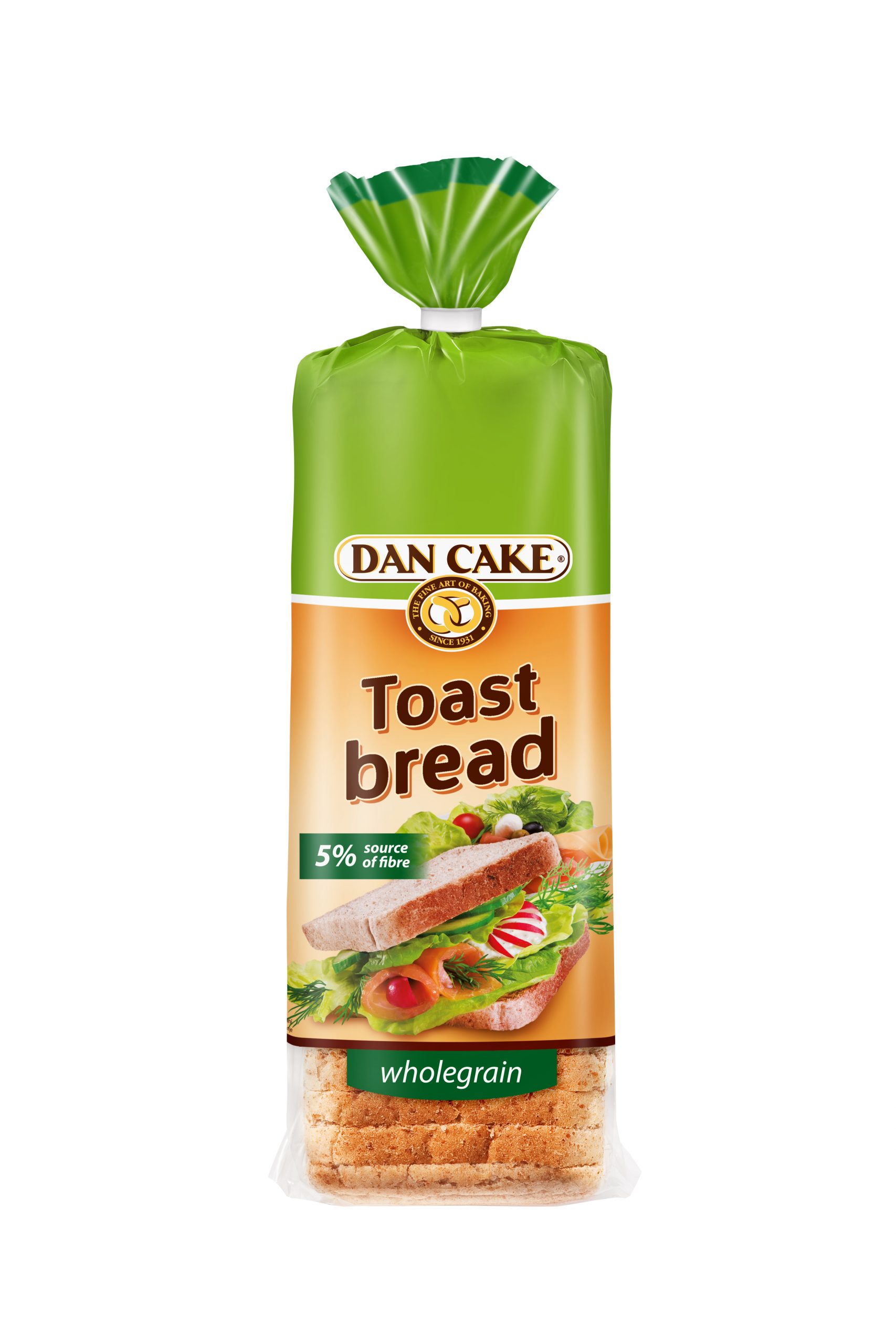 Dan Cake toustový chléb celozrnný 500g