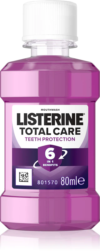 Listerine Total Care Teeth Protection ústní voda 80ml