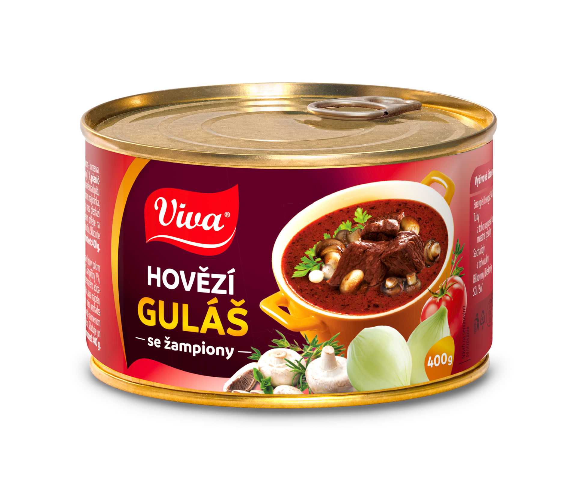 Viva guláš hovězí  400g