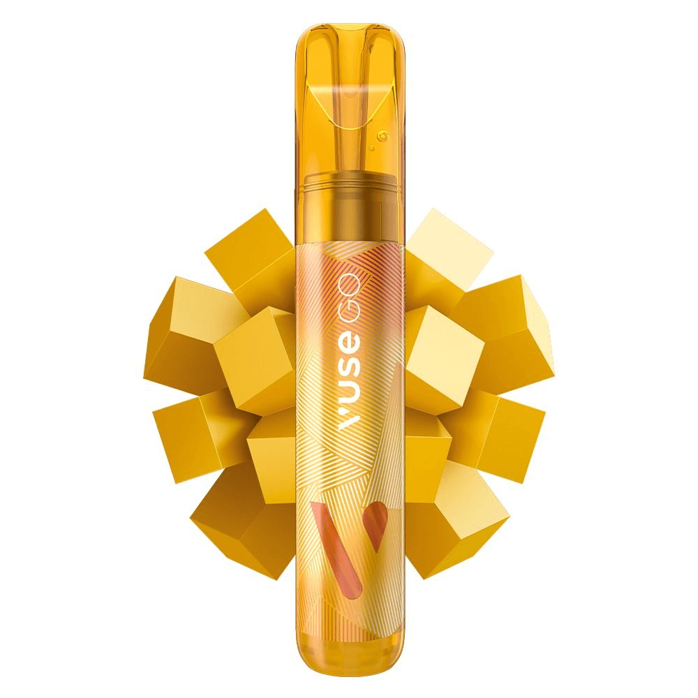 K18+ VUSE GO 1000 MANGO ICE 18 MG jednorázová e-cigareta