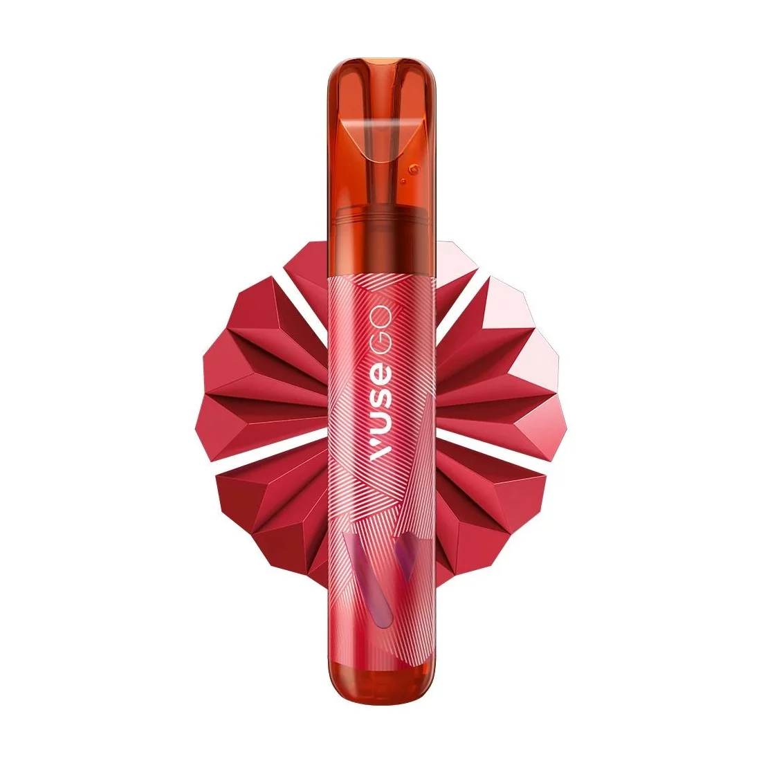 K18+ VUSE GO 1000 STRAWBERRY ICE 18 MG jednorázová e-cigareta