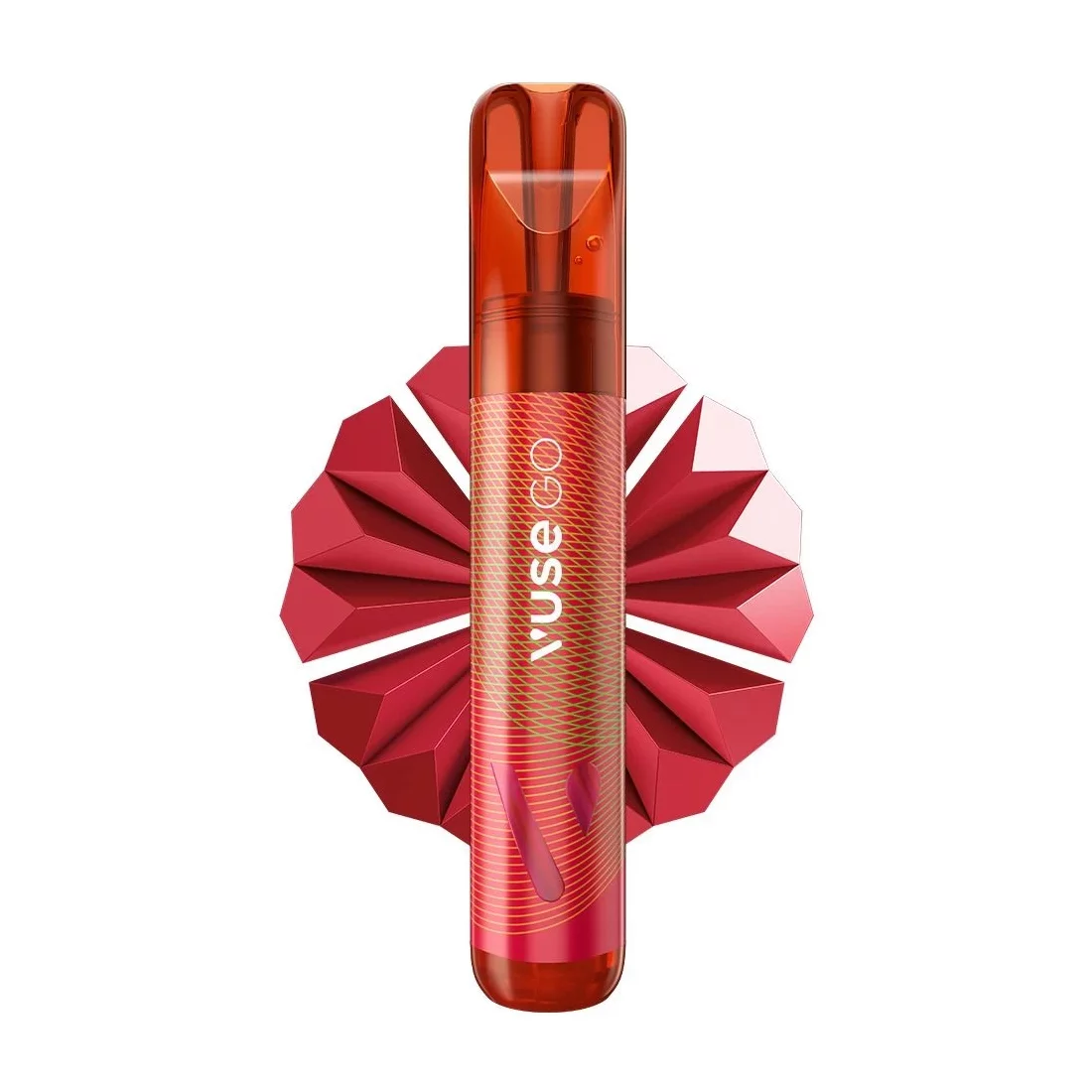 K18+ VUSE GO 1000 STRAWBERRY KIWI 18 MG jednorázová e-cigareta