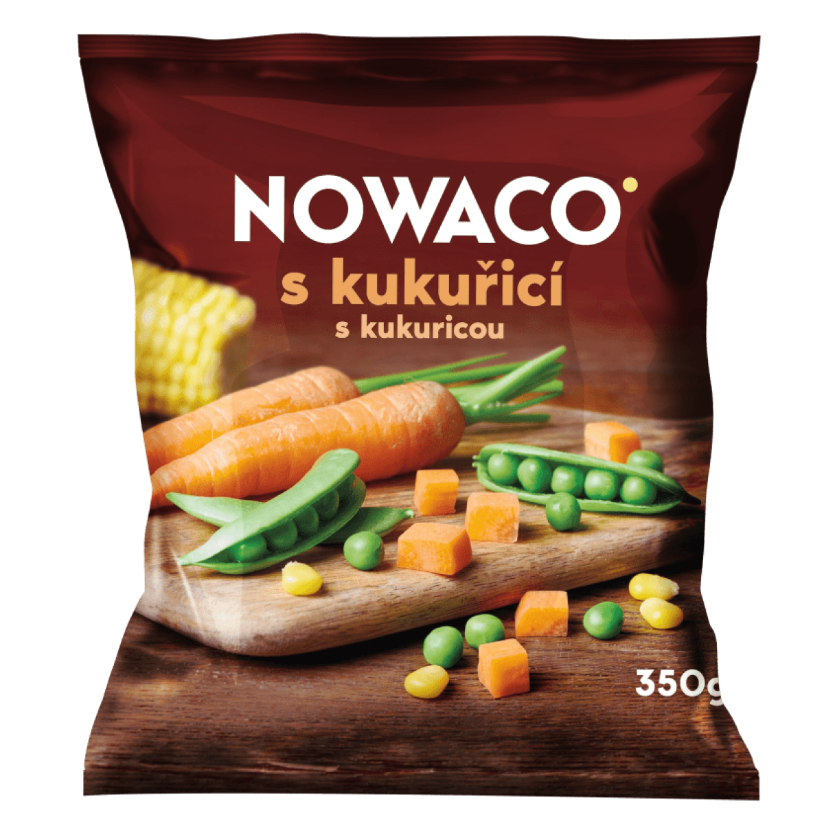 Nowaco Hluboce zmrazená zeleninová směs s kukuřicí 350g
