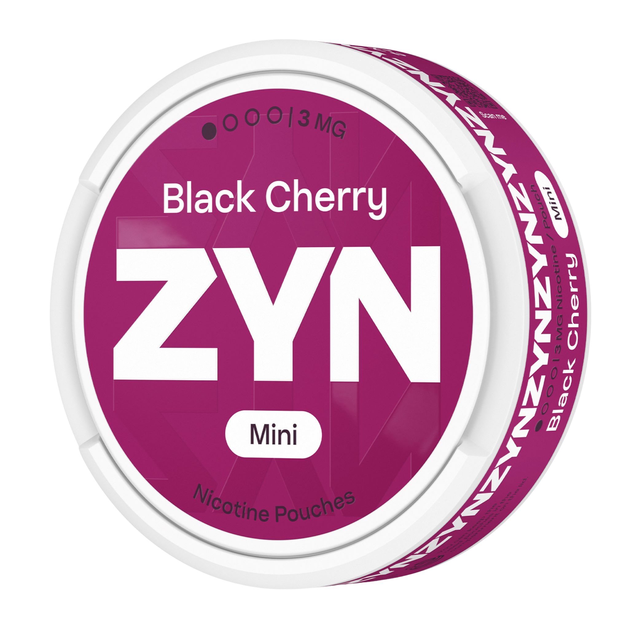K18+ ZYN BLACK CHERRY MEDIUM MINI Nikotinové sáčky 3mg